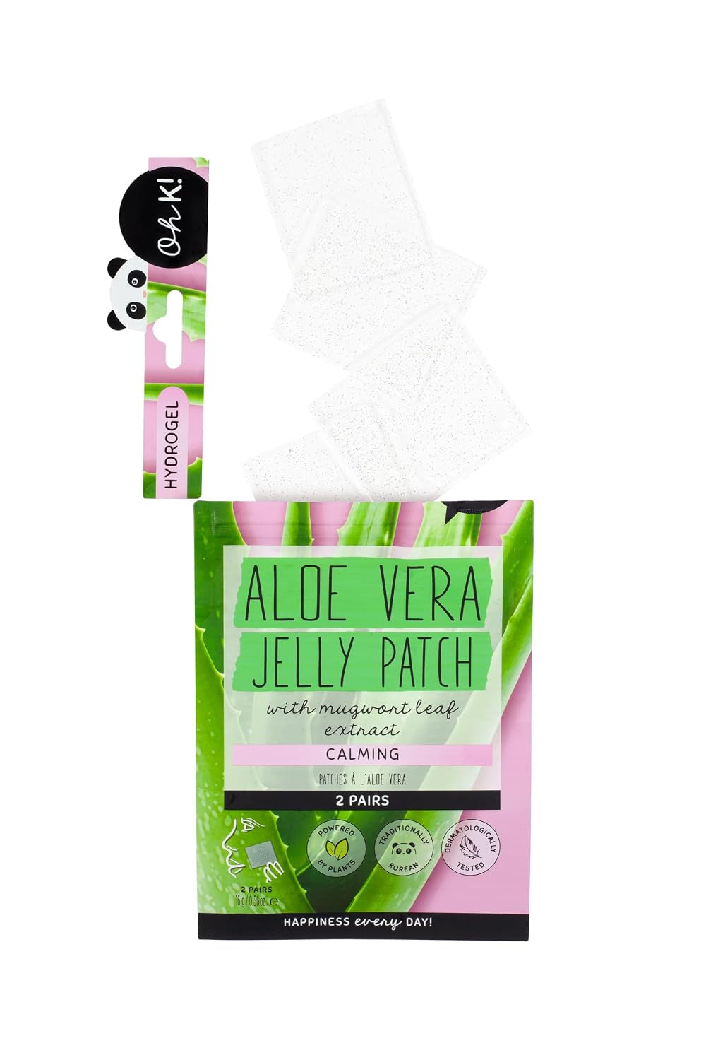 Hydrogel Jelly Patch - Aloe Vera by  for Unisex - 2 Pair Patches
