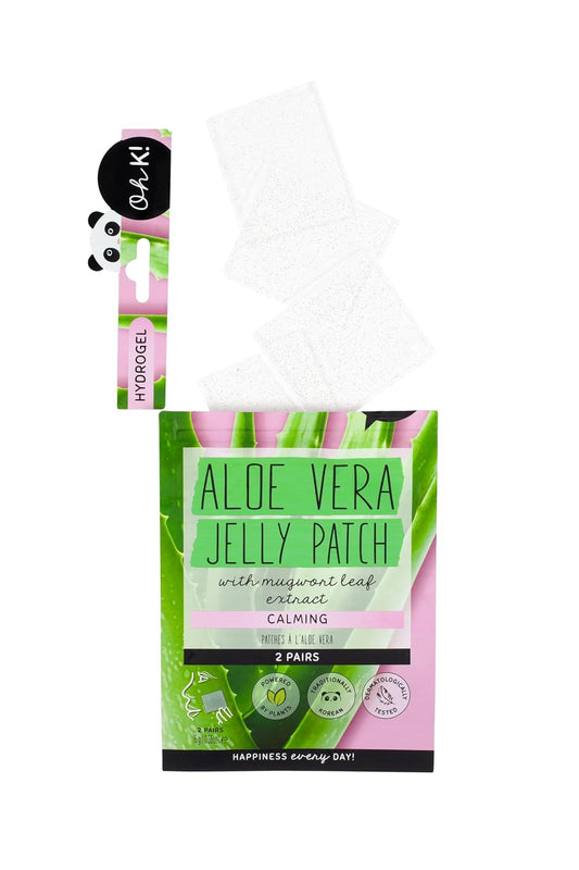 Hydrogel Jelly Patch - Aloe Vera by  for Unisex - 2 Pair Patches
