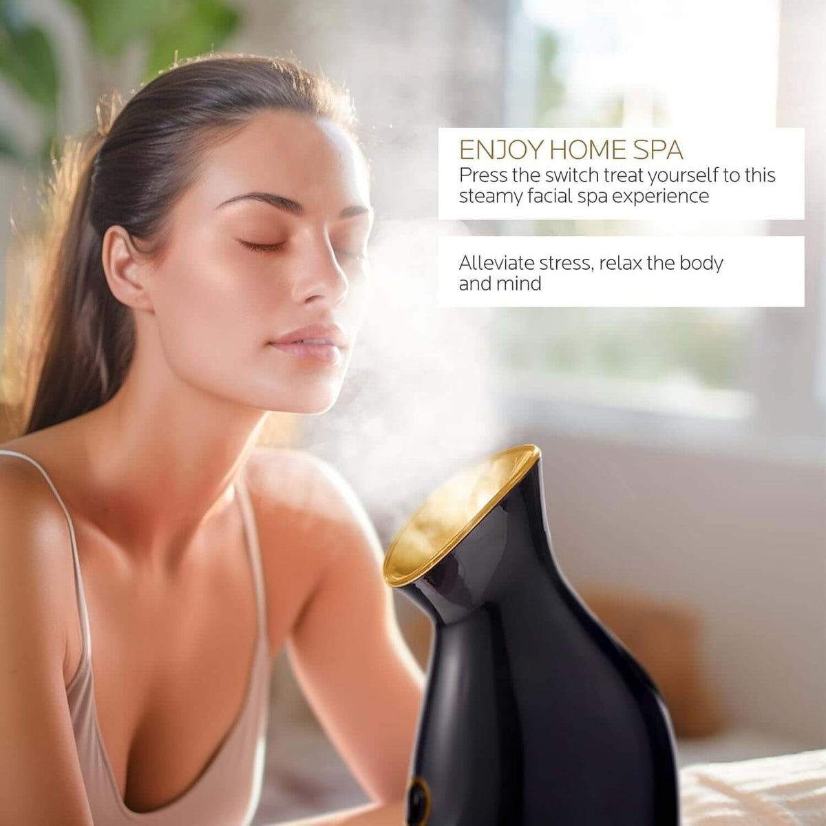 Facial Steamer Spa Kit with 17 Skin Care Tools for Home Spa | Nano Ionic Steam Face Steamer, Deep Pore Cleansing, Skin Hydration, Healthy-Looking Glow, Birthday Self Care Gifts for Women