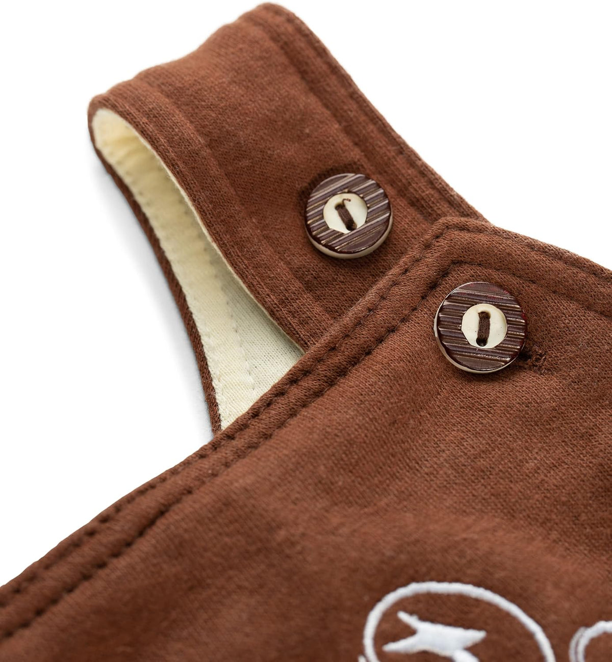 Lederhosen Baby Overall – Romper Oktoberfest Outfit with Suspenders – Bodysuit Joni