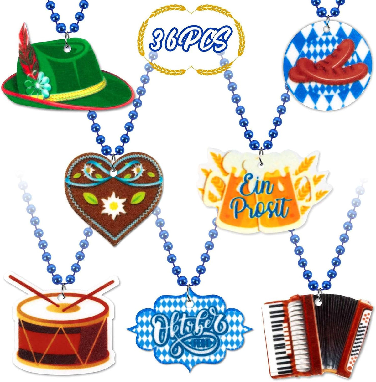 36PCS Oktoberfest Party Favors - German Themed Party Decorations Supplies