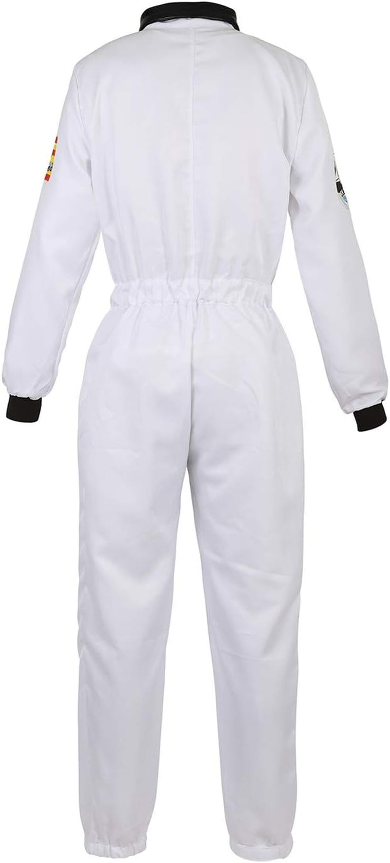 Women’S Astronaut Costume Jumpsuit, Adult Space Costume for Halloween Cosplay Theme Party Dress Up, XS-3XL