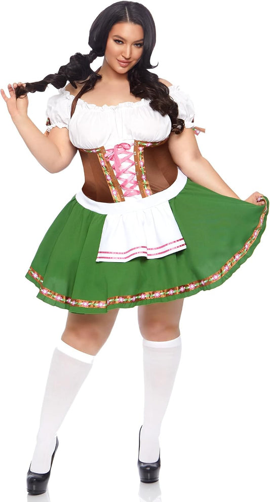 Women'S Gretchen Costume Dirndl Dress Oktoberfest Outfits Women