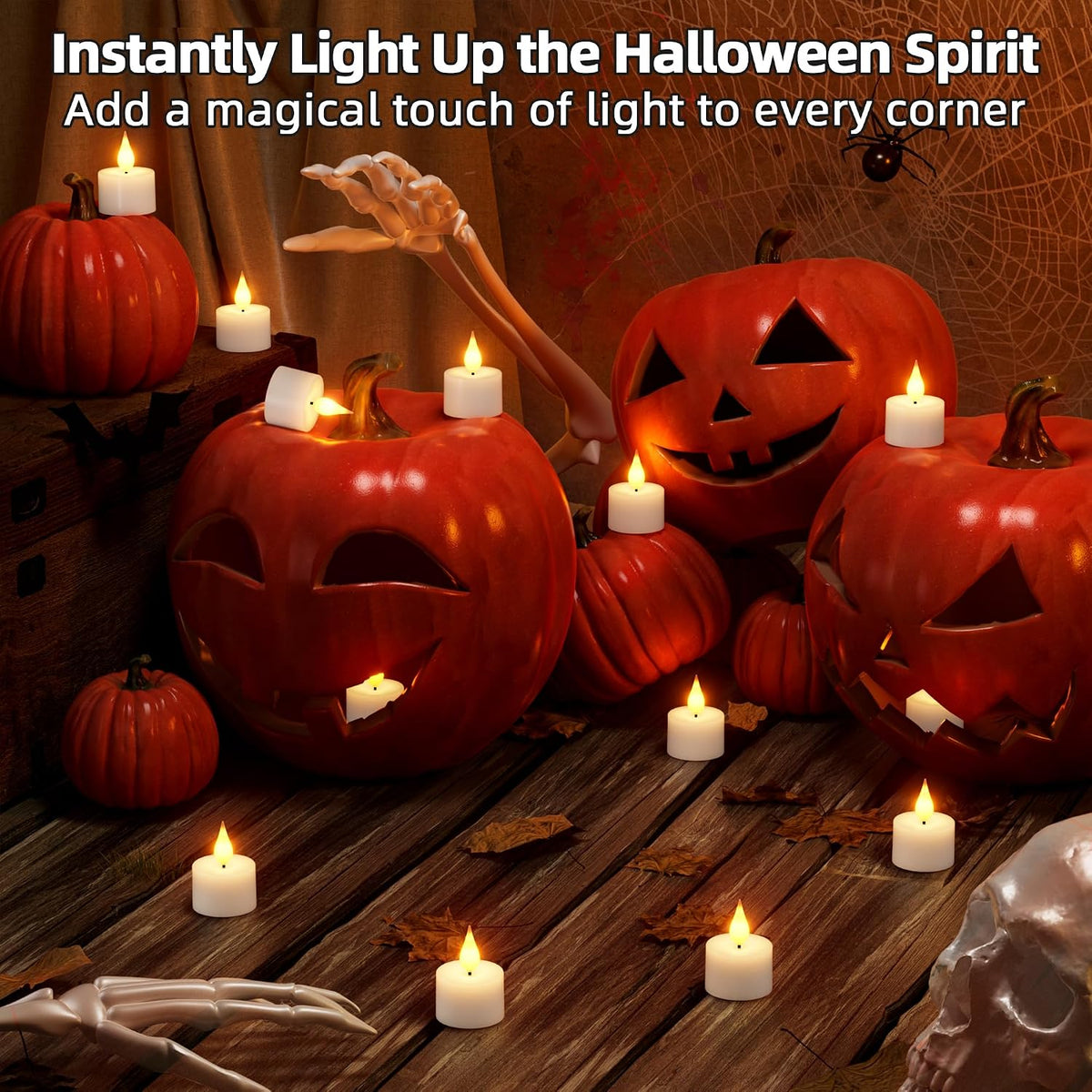 Rechargeable Flameless Tea Lights Candles with Remote Charging Base 12Pcs | Battery Operated Tea Light with Timer, LED Flickering, Votive Tealight for Christmas Halloween Wedding Decor