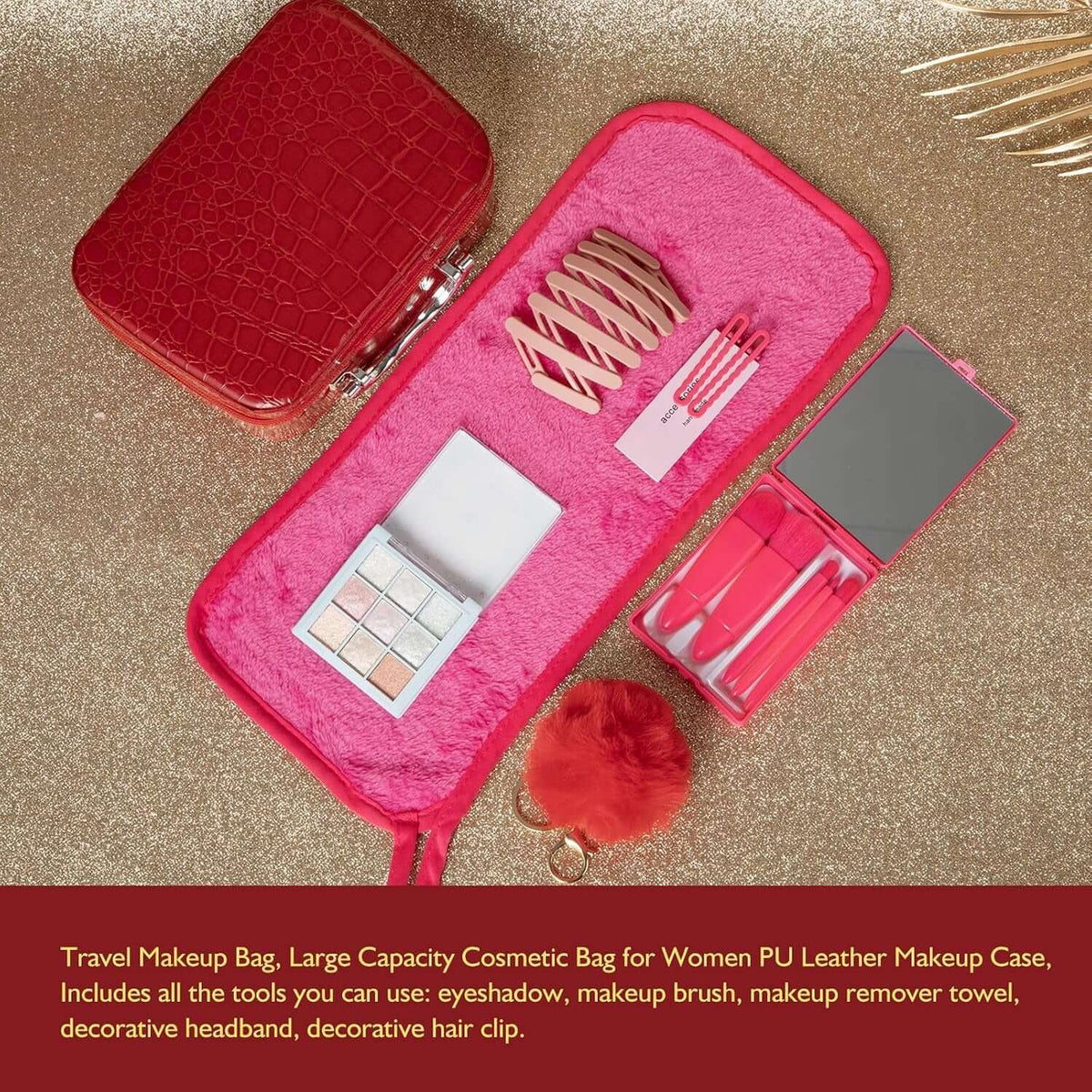 Bath Spa Gift Basket for Women, Rose Vanilla Scent | Birthday Gift