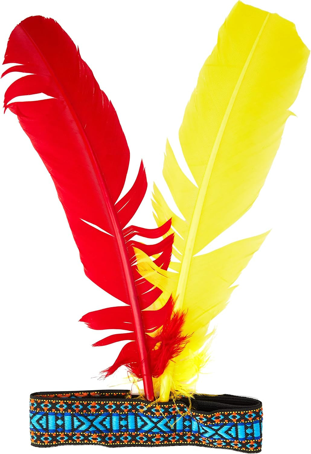 44136 Indian Headband Unisex Adults, Multi-Colour, One Size