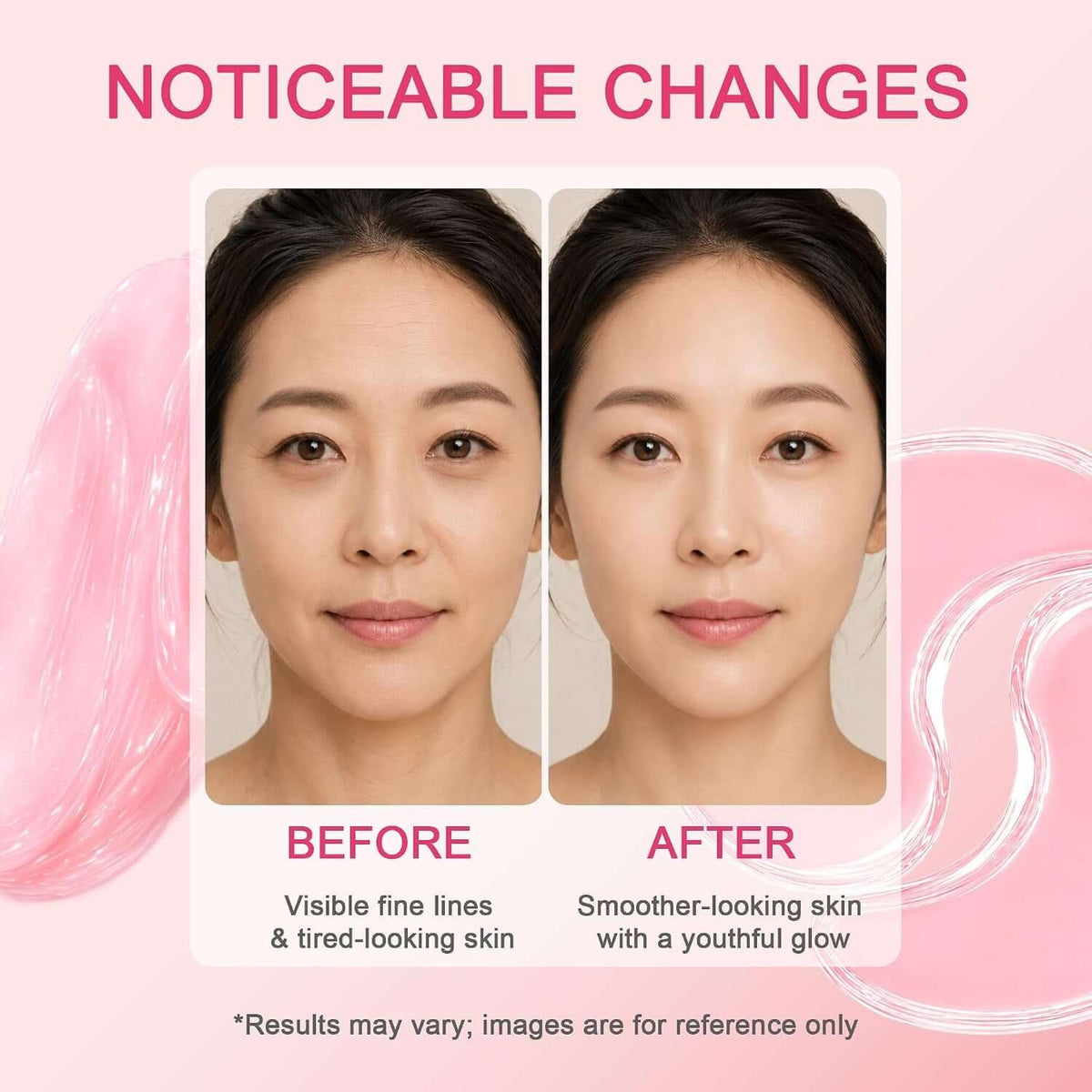 PDRN Pink Collagen Multi Balm Stick & under Eye Patch Set, 0.32 Oz | Caffeine and Pink B12, Hydrating Care, for under Eyes, Face, Neck and Lips, 60 Eye Patches