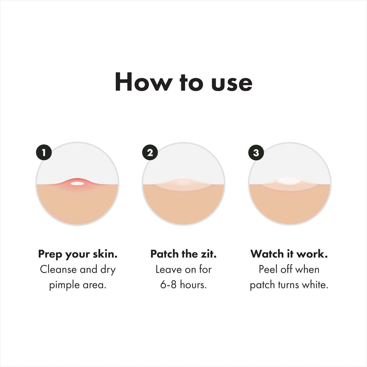Hero Cosmetics  Invisible+ Daytime Acne Pimple Patch, 72 Ct | Barely-There Hydrocolloid Patch for Covering Zits and Blemishes, Tapered Edges Designed to Blend into Skin